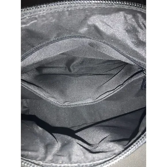 Authentic Gucci Vintage GG Canvas Bamboo Handle Hobo Bag - Picture 10 of 12